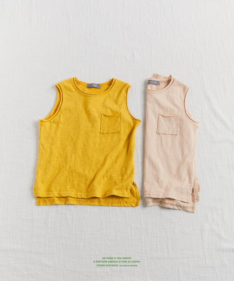 CREAMCOK - Korean Children Fashion - #Kfashion4kids - Slab Sleeveless - 6