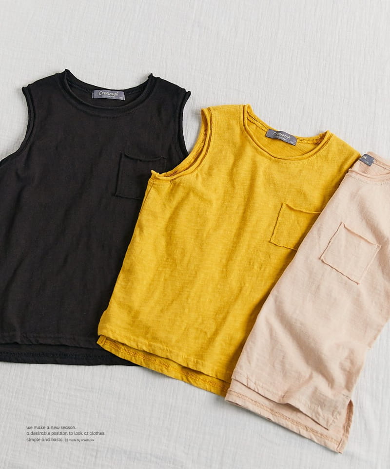 CREAMCOK - Korean Children Fashion - #Kfashion4kids - Slab Sleeveless - 7