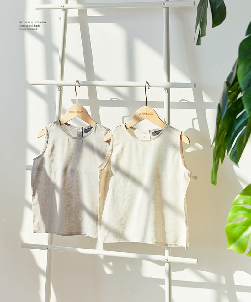 CREAMCOK - Korean Children Fashion - #Kfashion4kids - What a Nice Atmophere Top Bottom Set - 10