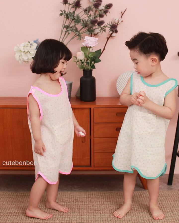 CUTEBONBON - Korean Children Fashion - #Kfashion4kids - Pocket Sleep Vest - 3