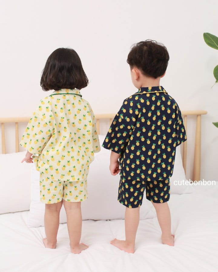 CUTEBONBON - Korean Children Fashion - #Kfashion4kids - Pineapple Pajamas - 12