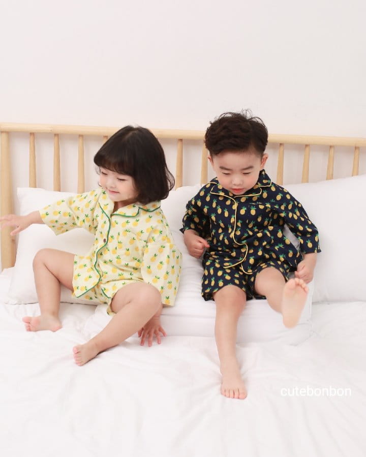CUTEBONBON - Korean Children Fashion - #Kfashion4kids - Pineapple Pajamas - 2