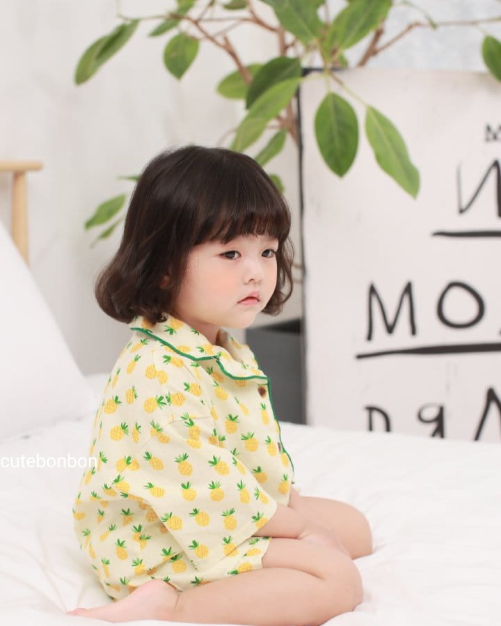 CUTEBONBON - Korean Children Fashion - #Kfashion4kids - Pineapple Pajamas - 6