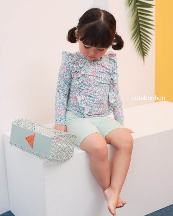CUTEBONBON - Korean Children Fashion - #Kfashion4kids - Frill Rashguard - 10