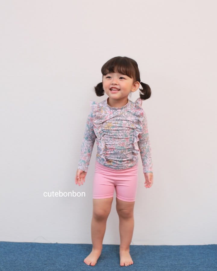 CUTEBONBON - Korean Children Fashion - #Kfashion4kids - Frill Rashguard - 12