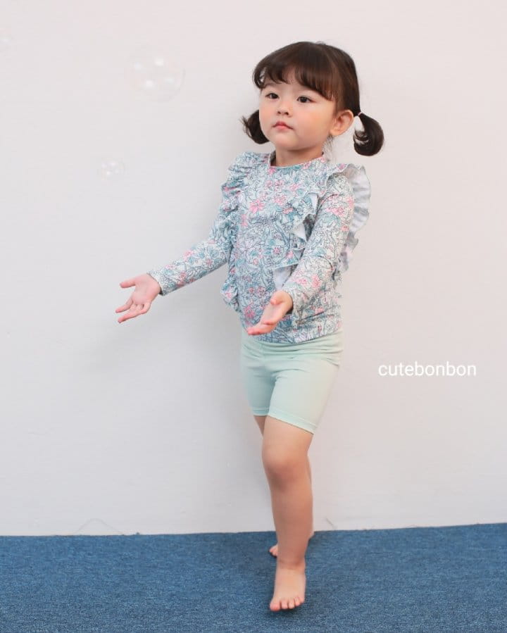 CUTEBONBON - Korean Children Fashion - #Kfashion4kids - Frill Rashguard - 3