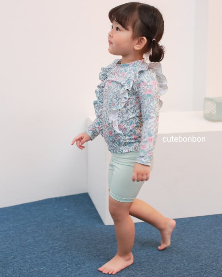 CUTEBONBON - Korean Children Fashion - #Kfashion4kids - Frill Rashguard - 4