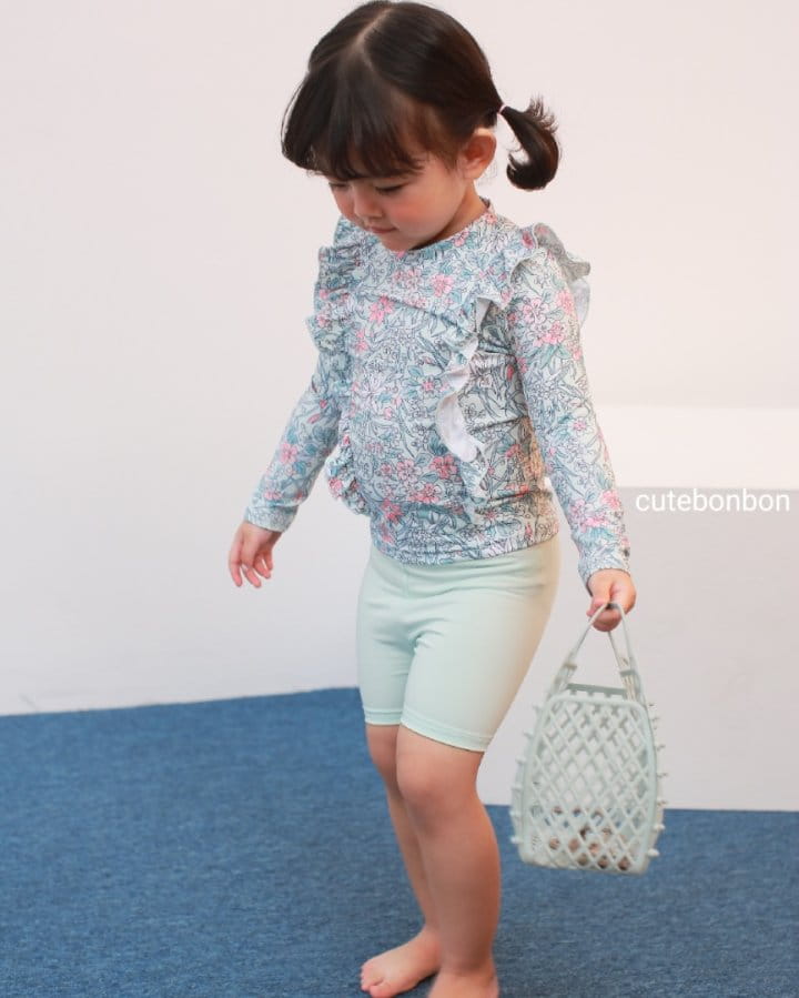 CUTEBONBON - Korean Children Fashion - #Kfashion4kids - Frill Rashguard - 7