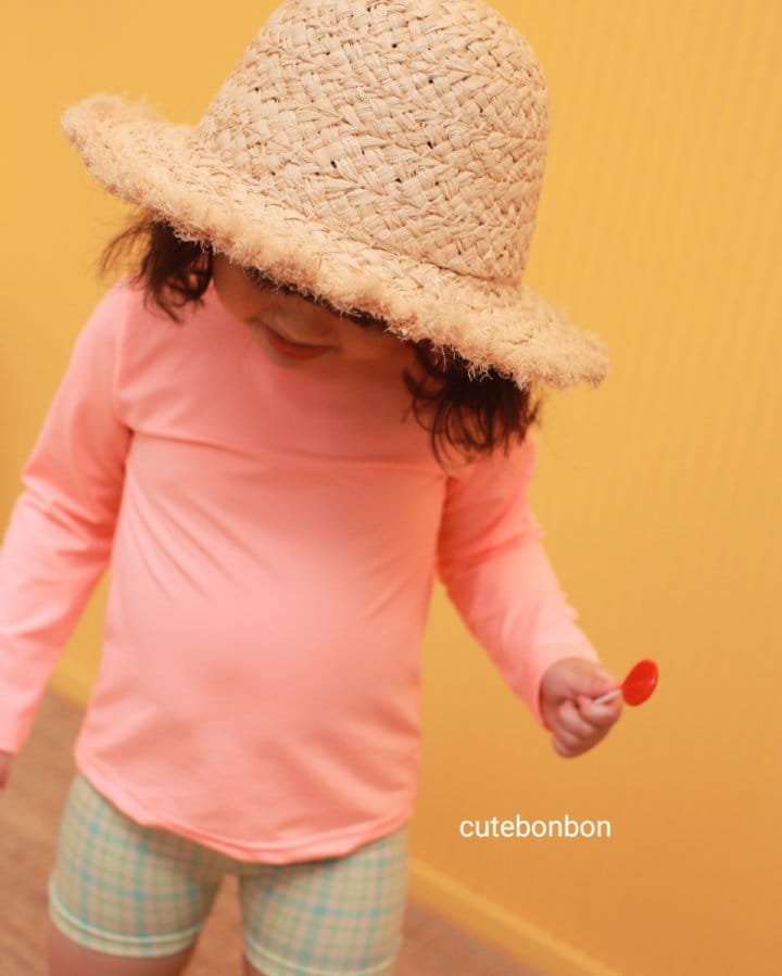 CUTEBONBON - Korean Children Fashion - #Kfashion4kids - Check Rashguard - 10