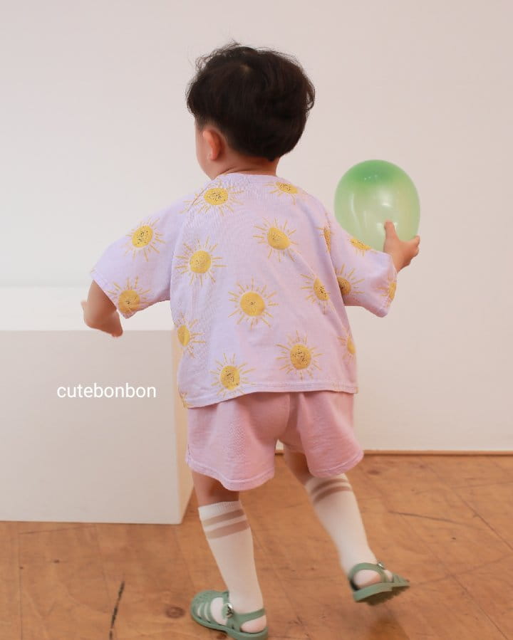 CUTEBONBON - Korean Children Fashion - #Kfashion4kids - Sunny Top Bottom Set  - 6