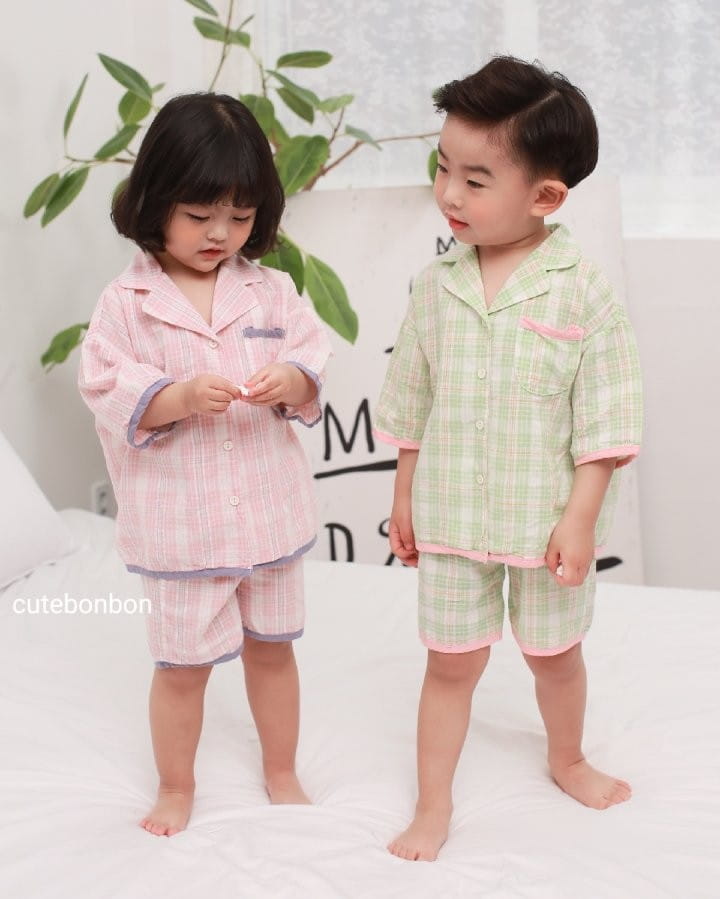 CUTEBONBON - Korean Children Fashion - #Kfashion4kids - Check 21 Pajamas