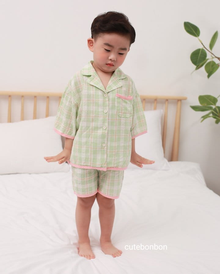 CUTEBONBON - Korean Children Fashion - #Kfashion4kids - Check 21 Pajamas - 10