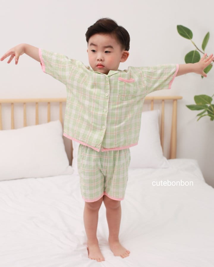 CUTEBONBON - Korean Children Fashion - #Kfashion4kids - Check 21 Pajamas - 11