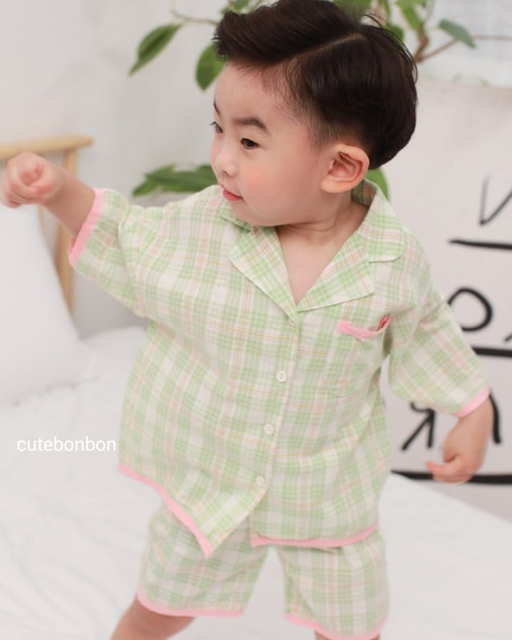 CUTEBONBON - Korean Children Fashion - #Kfashion4kids - Check 21 Pajamas - 9
