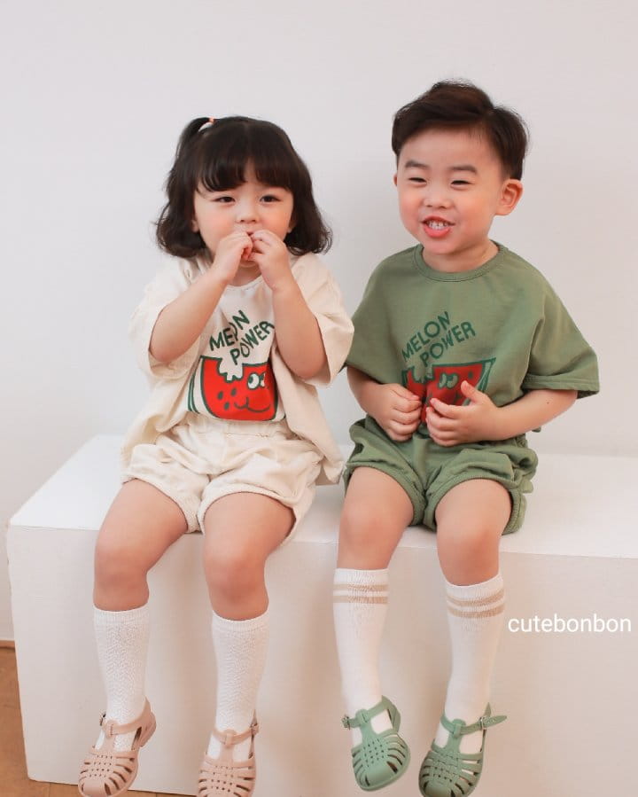 CUTEBONBON - Korean Children Fashion - #Kfashion4kids - Watermelon Top Bottom Set - 11