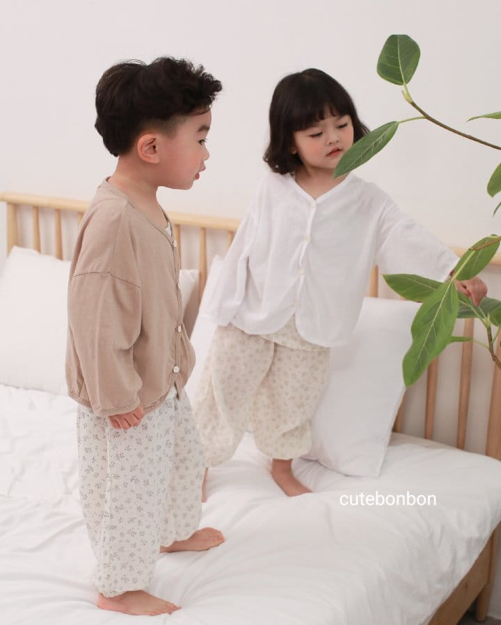 CUTEBONBON - Korean Children Fashion - #Kfashion4kids - Linen Cardigan - 4