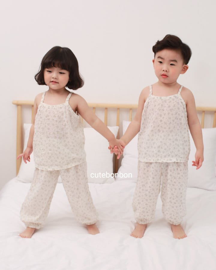 CUTEBONBON - Korean Children Fashion - #Kfashion4kids - String Top Loose Drawer Set - 10