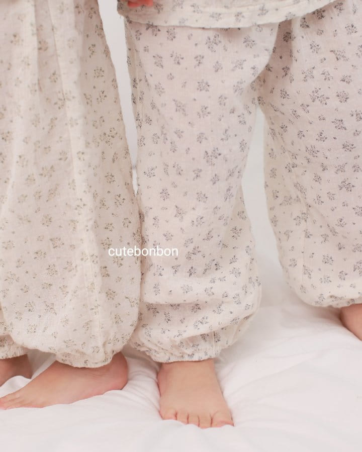 CUTEBONBON - Korean Children Fashion - #Kfashion4kids - String Top Loose Drawer Set - 7