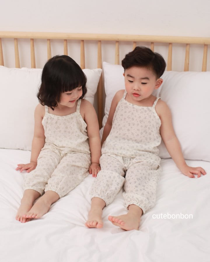 CUTEBONBON - Korean Children Fashion - #Kfashion4kids - String Top Loose Drawer Set - 8