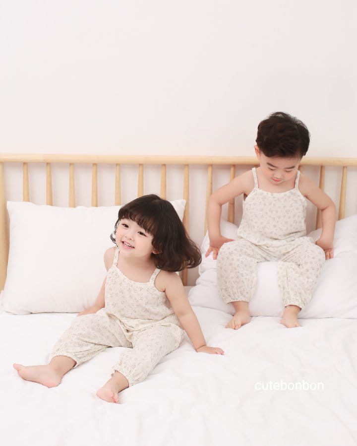 CUTEBONBON - Korean Children Fashion - #Kfashion4kids - String Top Loose Drawer Set - 9