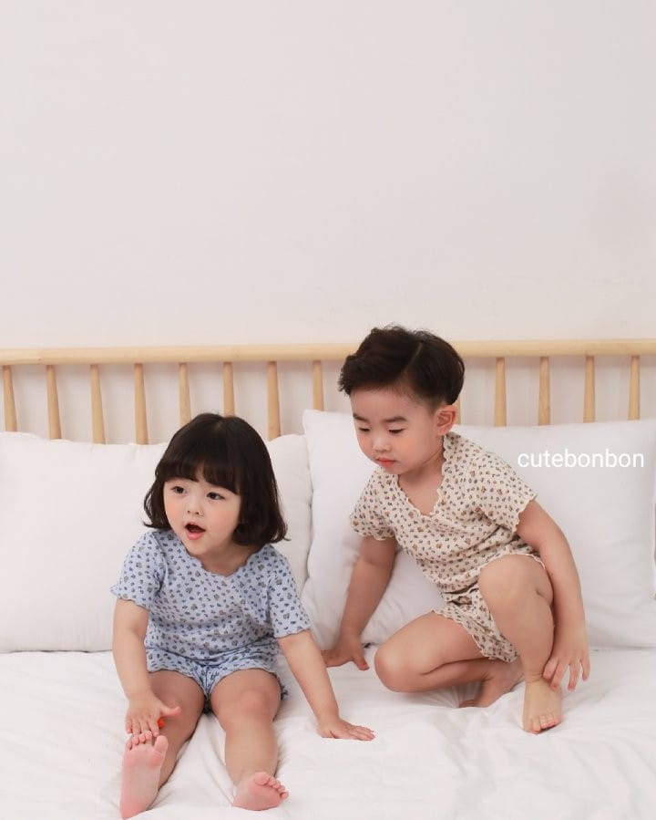 CUTEBONBON - Korean Children Fashion - #Kfashion4kids - Wave Pajamas