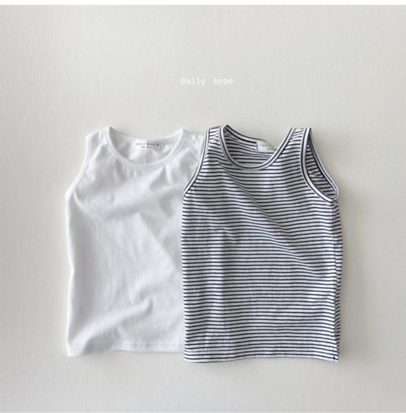 DAILY BEBE - Korean Children Fashion - #Kfashion4kids - Omnipotence Layered Sleeveless - 2