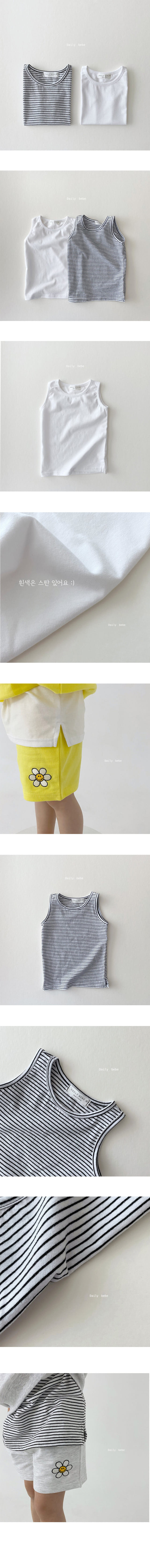 DAILY BEBE - Korean Children Fashion - #Kfashion4kids - Omnipotence Layered Sleeveless - 3