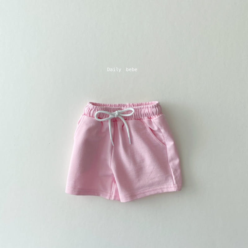 DAILY BEBE - Korean Children Fashion - #Kfashion4kids - Tery Shorts - 12
