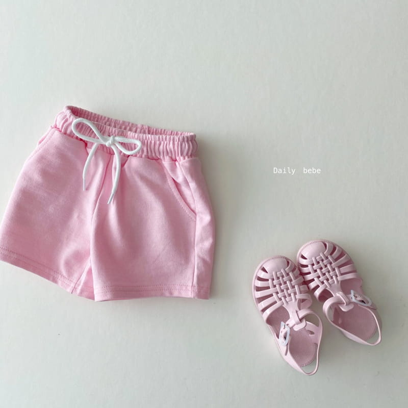 DAILY BEBE - Korean Children Fashion - #Kfashion4kids - Tery Shorts - 3
