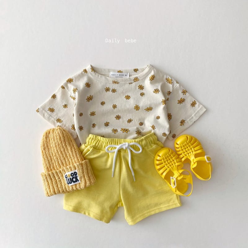 DAILY BEBE - Korean Children Fashion - #Kfashion4kids - Tery Shorts - 7