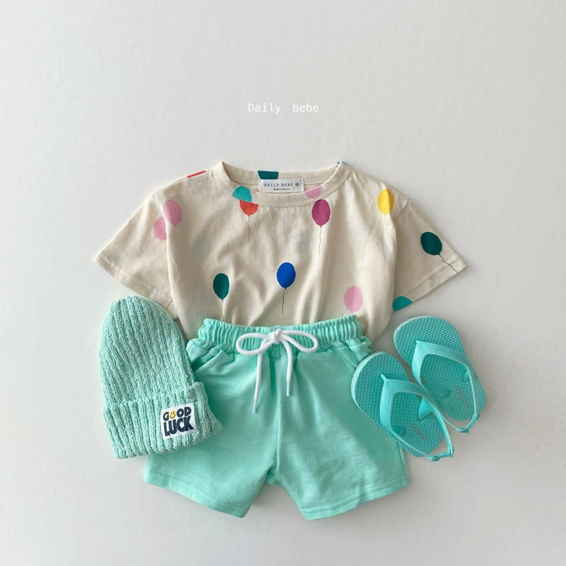 DAILY BEBE - Korean Children Fashion - #Kfashion4kids - Tery Shorts - 8