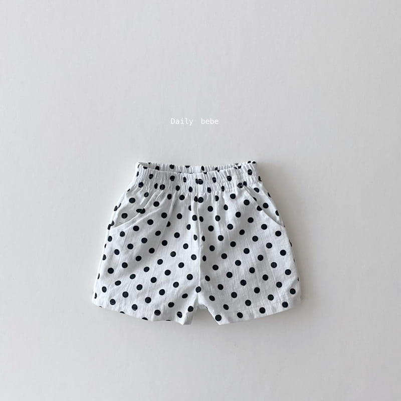 DAILY BEBE - Korean Children Fashion - #Kfashion4kids - Pattern Shorts - 3