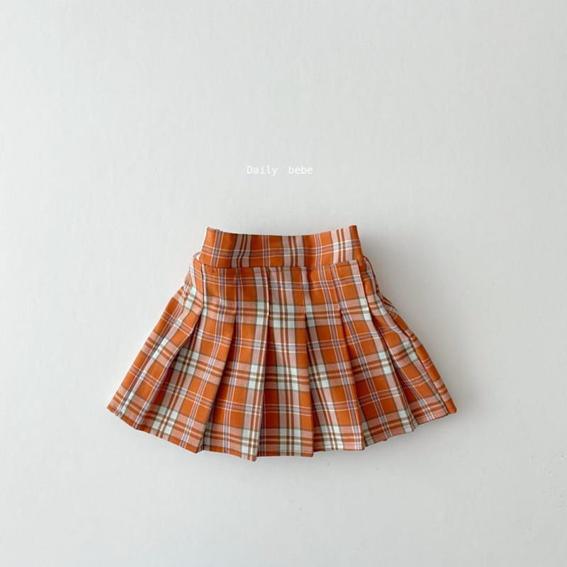 DAILY BEBE - Korean Children Fashion - #Kfashion4kids - Summe Tennis Skirt - 3