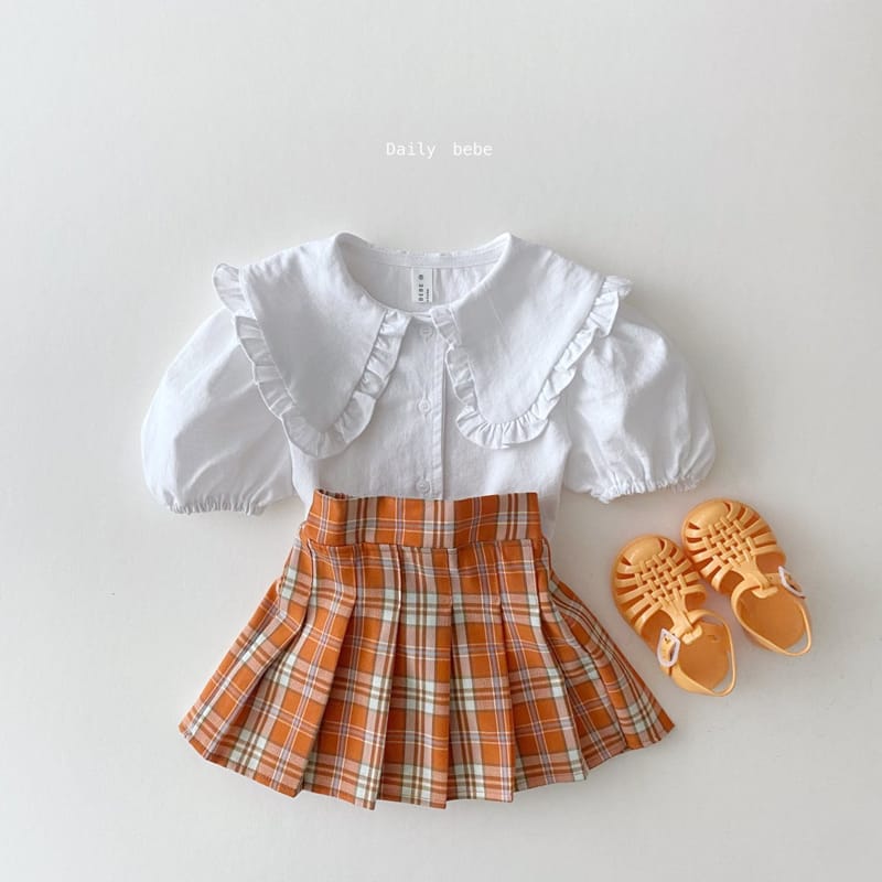 DAILY BEBE - Korean Children Fashion - #Kfashion4kids - Summe Tennis Skirt - 8