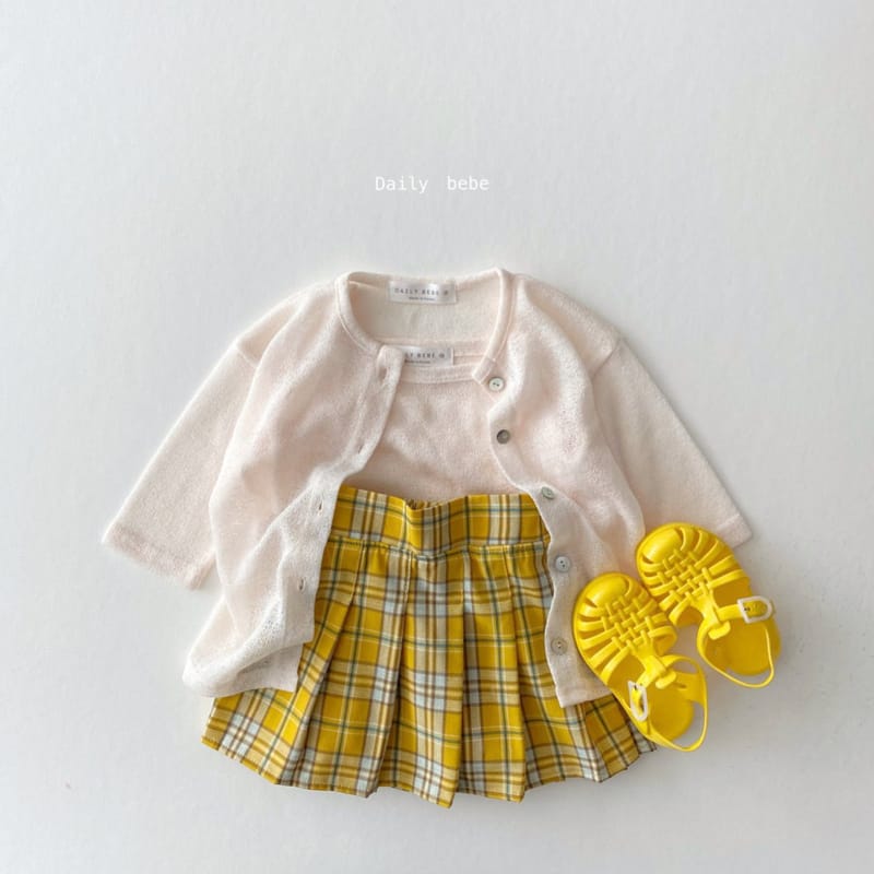 DAILY BEBE - Korean Children Fashion - #Kfashion4kids - Summe Tennis Skirt - 9