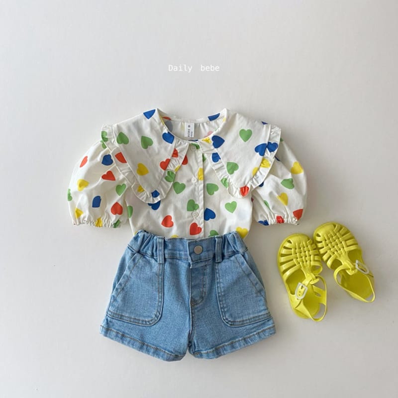 DAILY BEBE - Korean Children Fashion - #Kfashion4kids - Summer Collar Blouse - 12