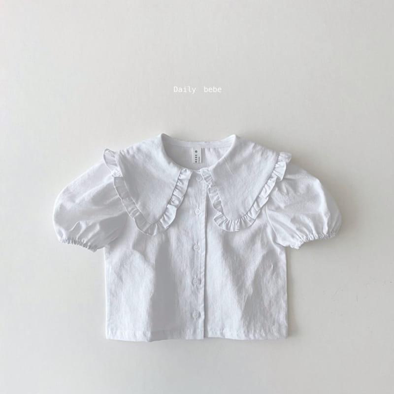 DAILY BEBE - Korean Children Fashion - #Kfashion4kids - Summer Collar Blouse - 6