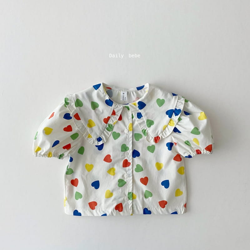 DAILY BEBE - Korean Children Fashion - #Kfashion4kids - Summer Collar Blouse - 7