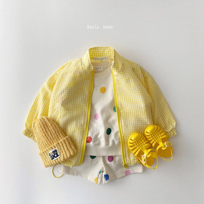 DAILY BEBE - Korean Children Fashion - #Kfashion4kids - Jijimi Windbreaker - 2