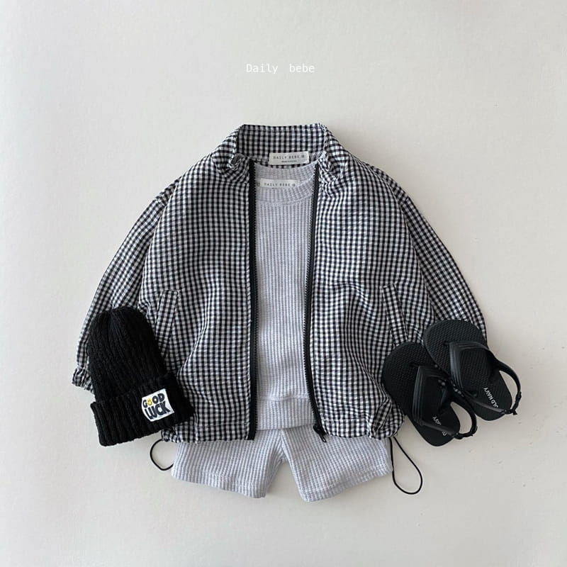 DAILY BEBE - Korean Children Fashion - #Kfashion4kids - Jijimi Windbreaker - 3