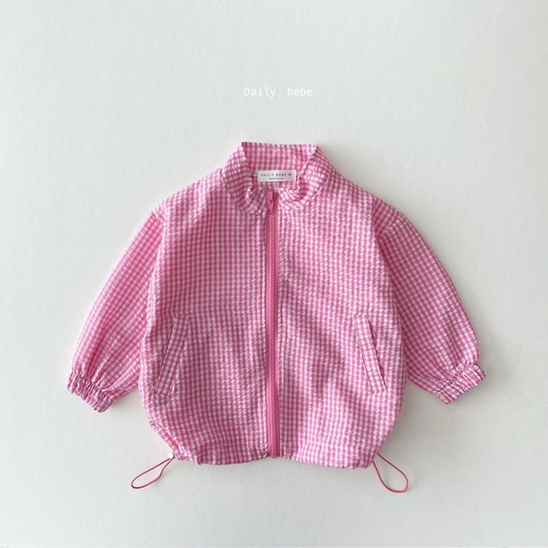 DAILY BEBE - Korean Children Fashion - #Kfashion4kids - Jijimi Windbreaker - 5