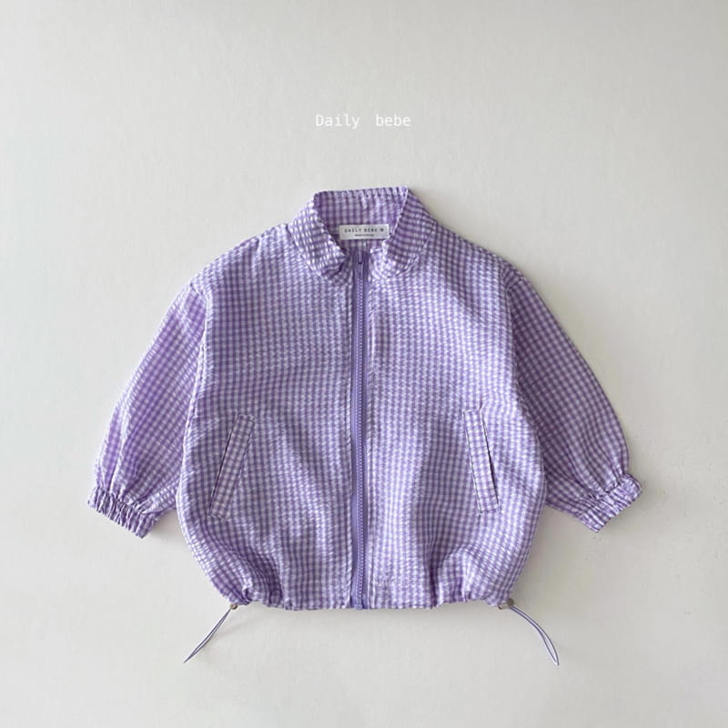 DAILY BEBE - Korean Children Fashion - #Kfashion4kids - Jijimi Windbreaker - 6