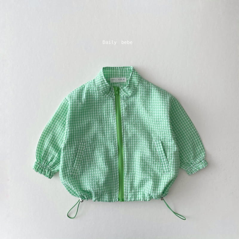 DAILY BEBE - Korean Children Fashion - #Kfashion4kids - Jijimi Windbreaker - 7