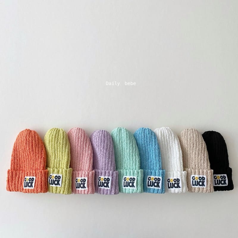 DAILY BEBE - Korean Children Fashion - #Kfashion4kids - Linen Patch Beanie - 11