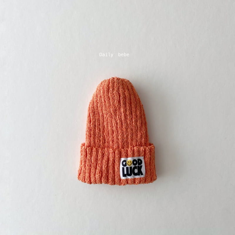 DAILY BEBE - Korean Children Fashion - #Kfashion4kids - Linen Patch Beanie - 3