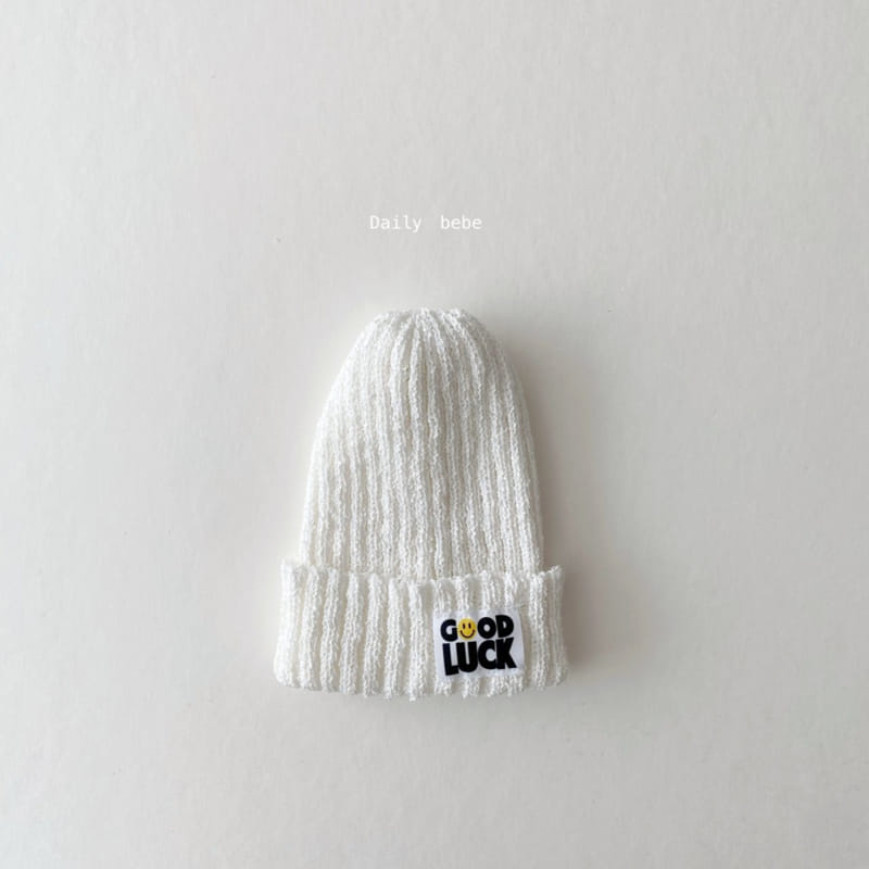 DAILY BEBE - Korean Children Fashion - #Kfashion4kids - Linen Patch Beanie - 9