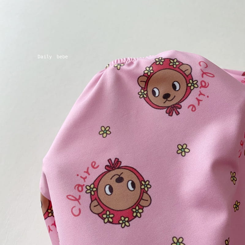 DAILY BEBE - Korean Children Fashion - #Kfashion4kids - Puff Swimwear - 5