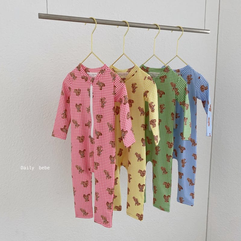 DAILY BEBE - Korean Children Fashion - #Kfashion4kids - Bear Rashguard - 7