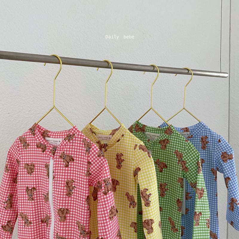 DAILY BEBE - Korean Children Fashion - #Kfashion4kids - Bear Rashguard - 8
