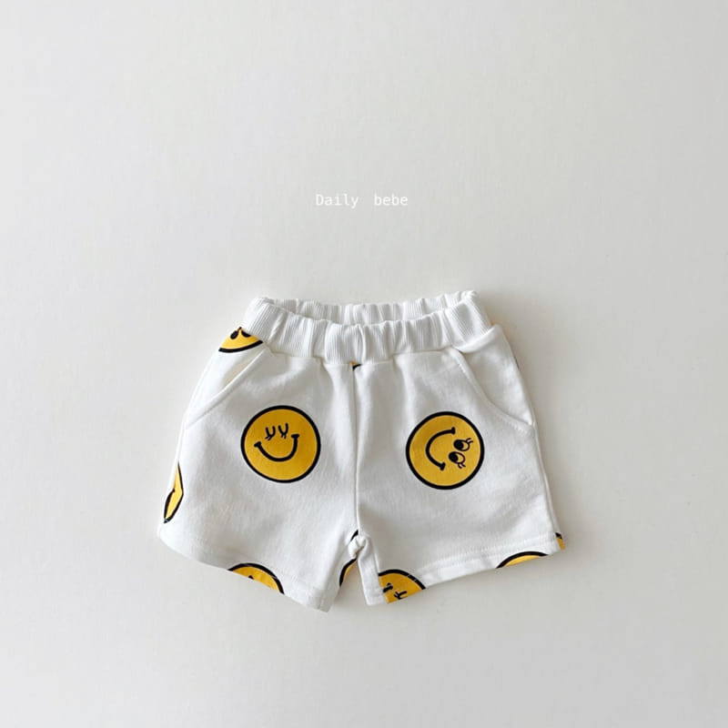 DAILY BEBE - Korean Children Fashion - #Kfashion4kids - Smile Top Bottom Set - 6